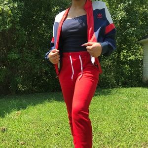 Adidas Jacket and Sweatpants set (SOLD TOGETHER)